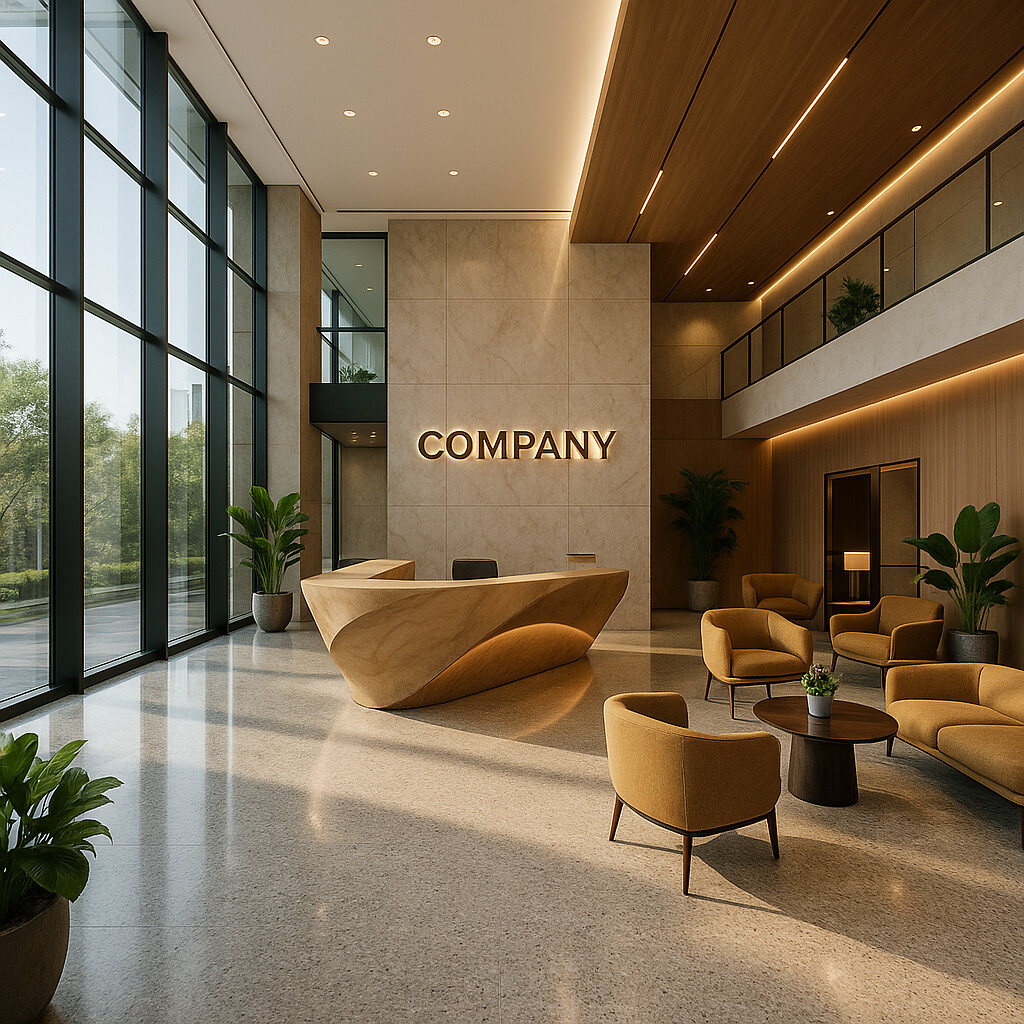 Contemporary Welcome - Professional Brand Experience & Modern Aesthetic