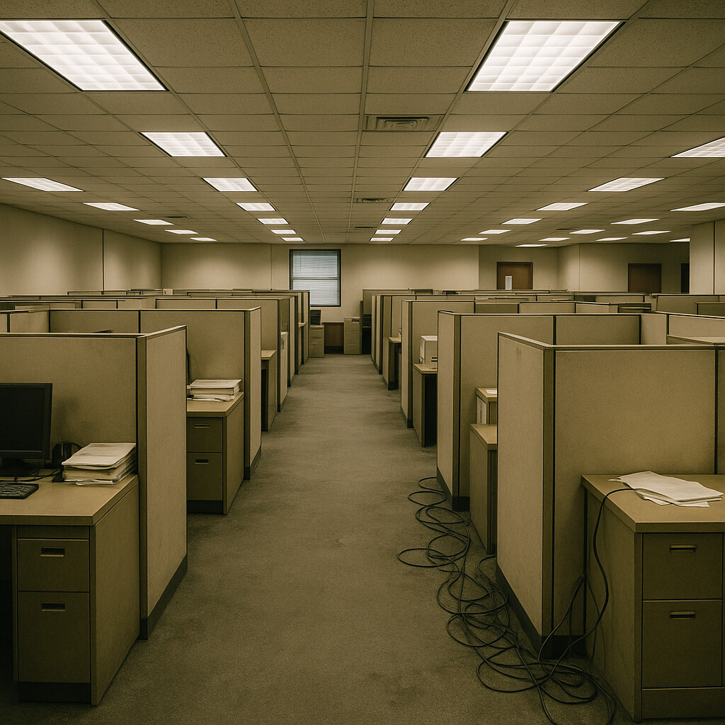 Legacy Workspace - Inefficient Layout & Outdated Infrastructure